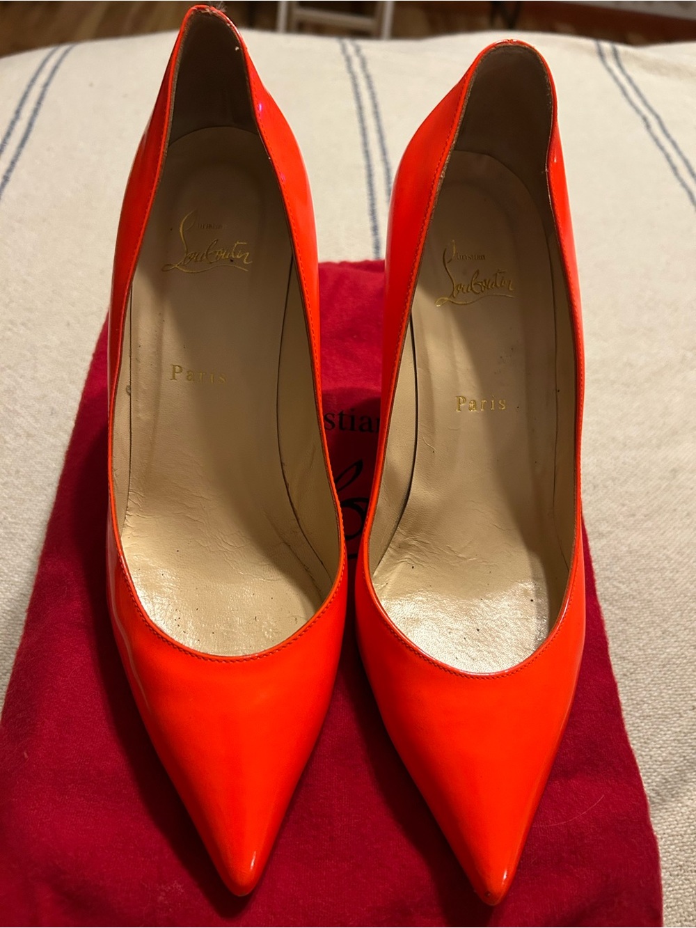 Christian Louboutin Piou Piou 85 Flame